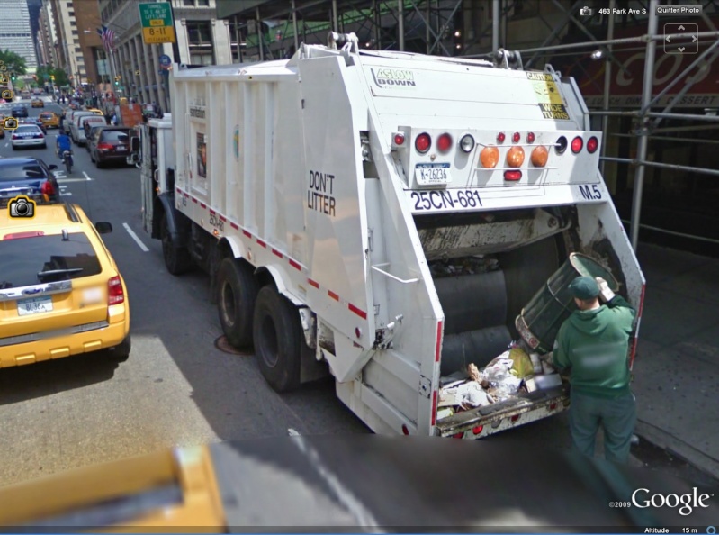 STREET VIEW : Les camions-poubelles, sujet glamour ! - Page 2 Poubel10