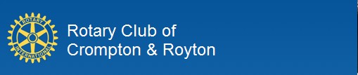 Sigle du Rotary à Royton - UK Rotary10
