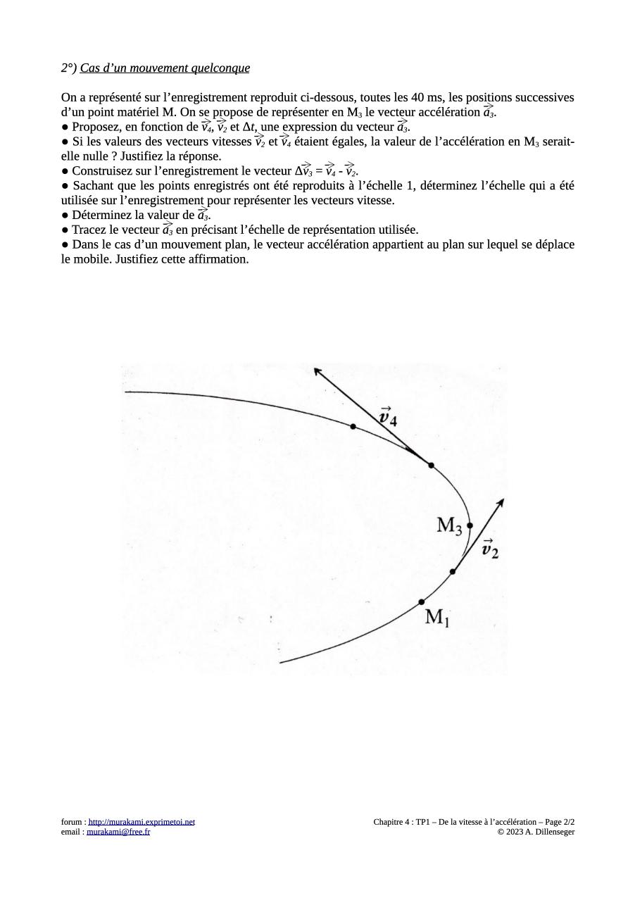 TP n°7 : Vecteur vitesse et vecteur accélération Tp1-vi14