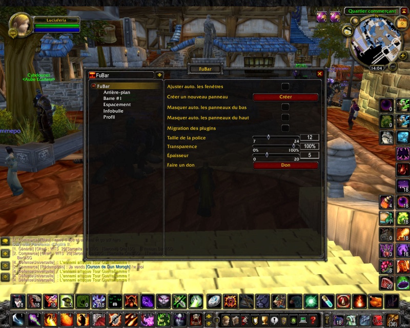 FuBar <= l'addon indispensable !!!!!!!! Wowsc323