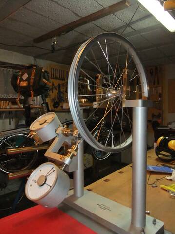 Jauge de tension de rayon de vélo - Outil de rayon de vélo en alliage  d'aluminium  Outil de mesure de la tension des rayons pour construire des  roues de réparation, diagnostiquer