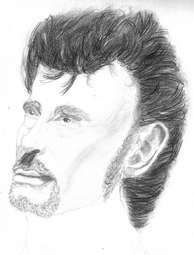 Portrait graphite/ Johnny [Terminé] Numari29