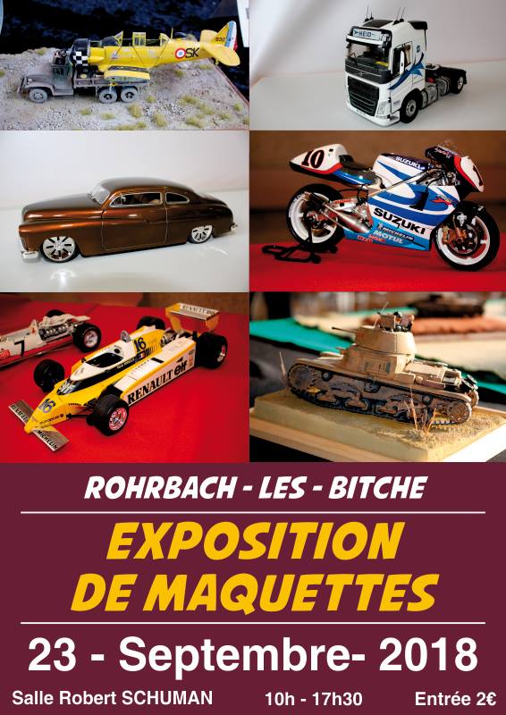 (09) - Septembre 2018 : 23 : Exposition de Maquettes à ROHRBACH- LES-BITCHE 57410. 37143710