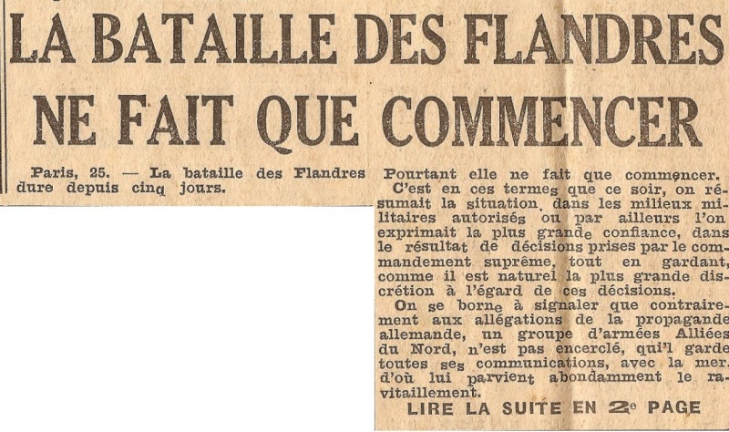 La presse du Dimanche 26 mai 1940 Numar363