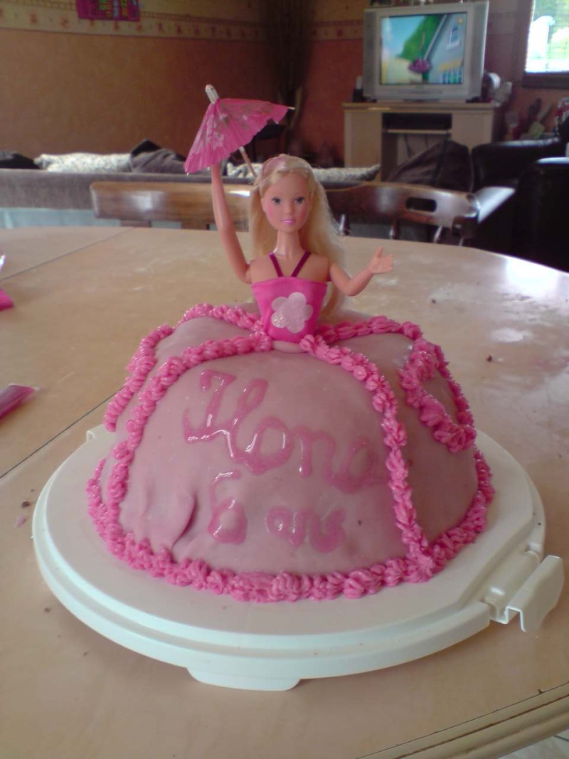 Gâteau Princesse Barbie Gateau11