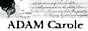 Les livres de ADAM Carole Logo_c12