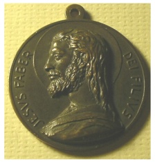 Medallas con Firmas de MANFRINI y JOHNSON - Jesús / Asociación civitate christiana - s. XX 00110