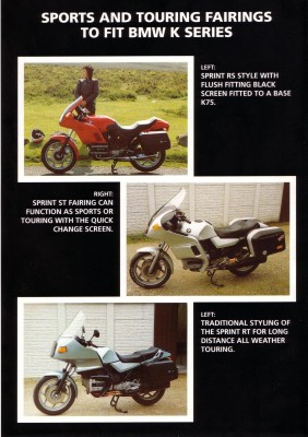 How many after market fairings for the K100? 19769_10