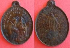 Médaille saint François d'Assise 55080610