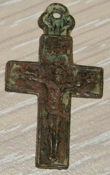 Petite croix XVIIIe - XIXe s. Imgp1122