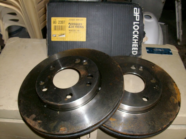 (VDS) disques ventilés pour 190 W201 Imgp5810