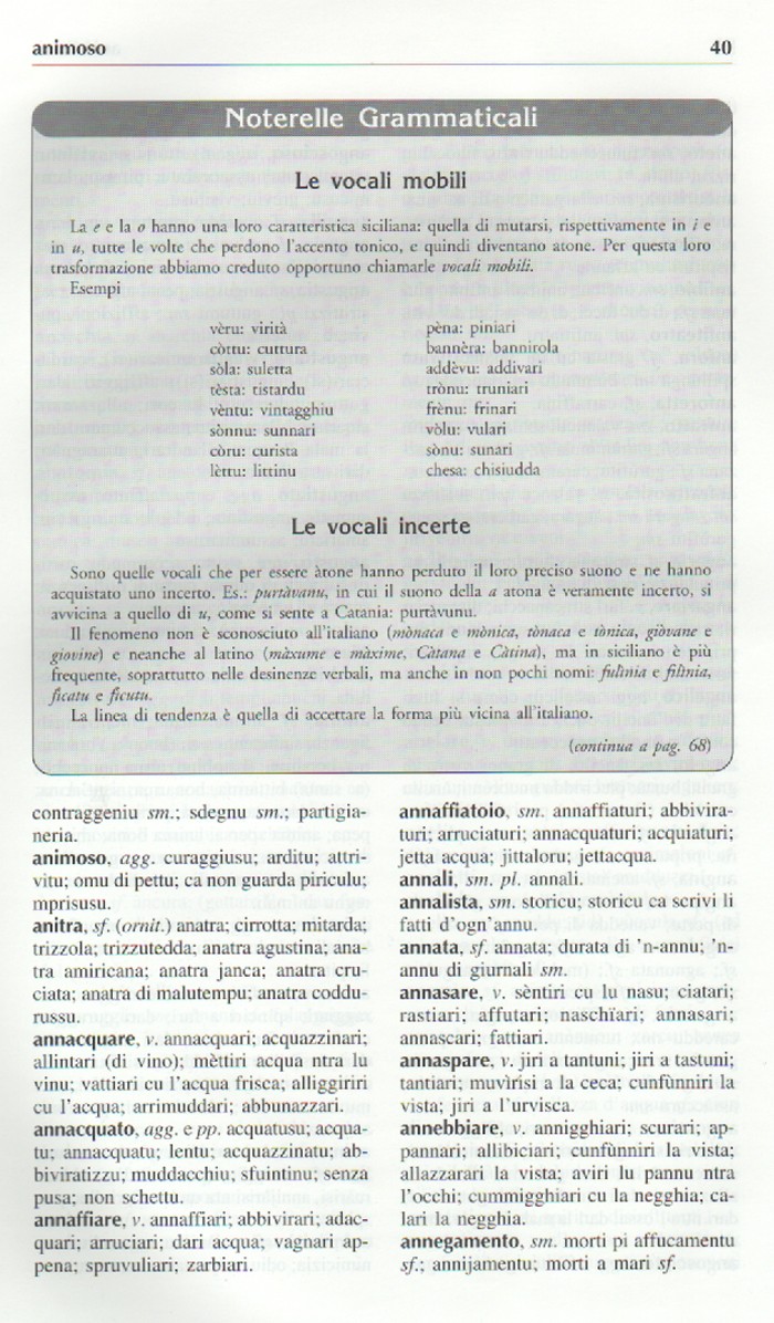 Dal Vocabolario Italiano-Siciliano CAMILLERI Senza_45