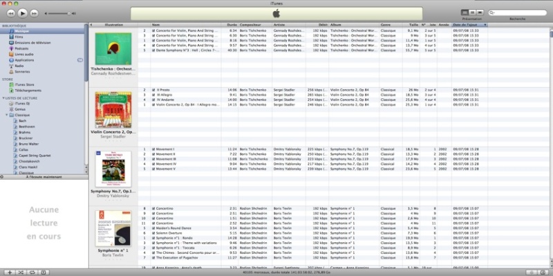 Organisation dans iTunes Image_24