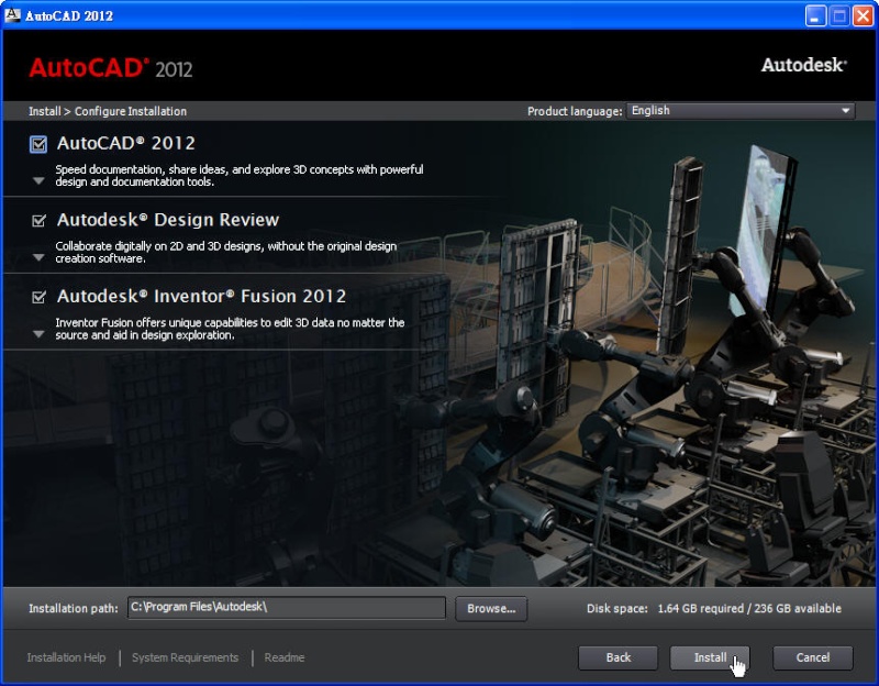 AutoCAD 2012 多國語言官方下載...已結束 Aoc_411