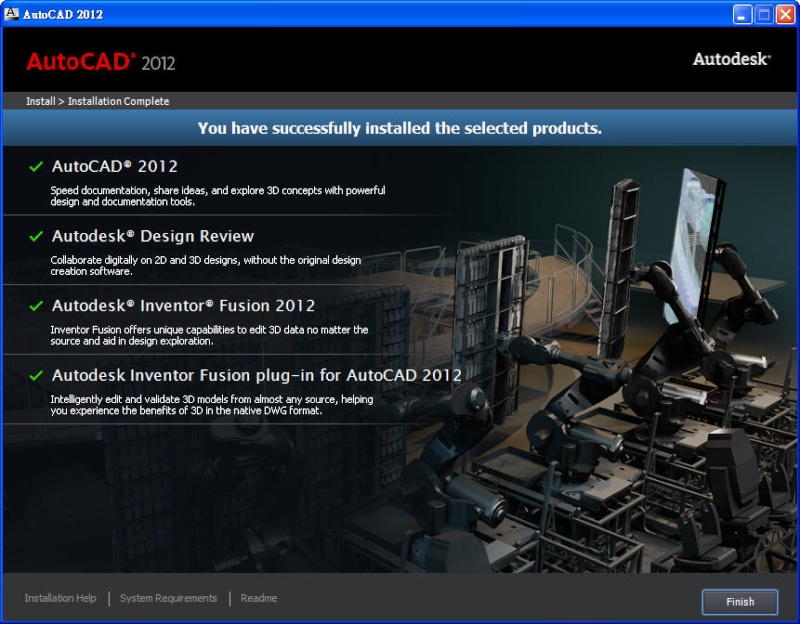 AutoCAD 2012 多國語言官方下載...已結束 Aoc_610