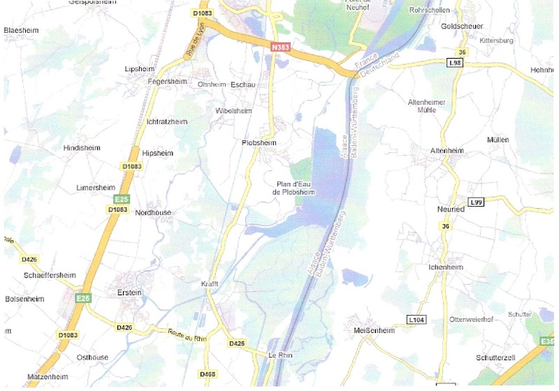 le plan d'eau de plobsheim (barrage sur le rhin) Plobsh10