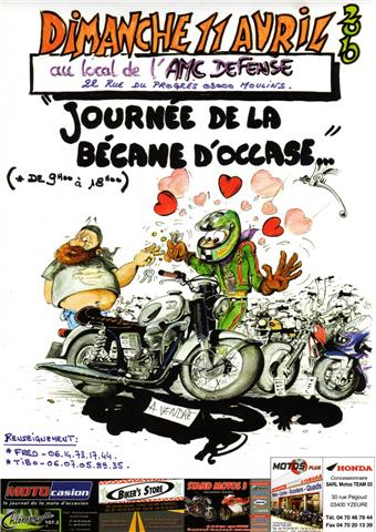 "Journée de la bécane d'occase" 11 Avril 2010 à Moulins (03) Bacane10