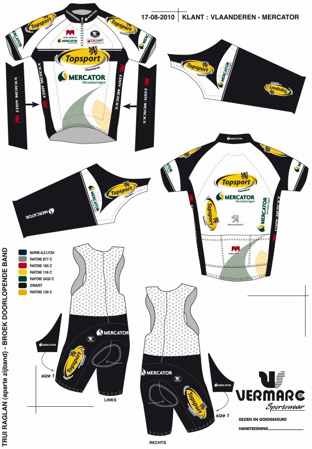 Maillots cyclistes pro 2011  Vlaand10