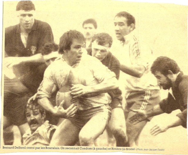 Saison 1984/85 (dernier 16ème de Finale de 1ère Division) Agen_b13