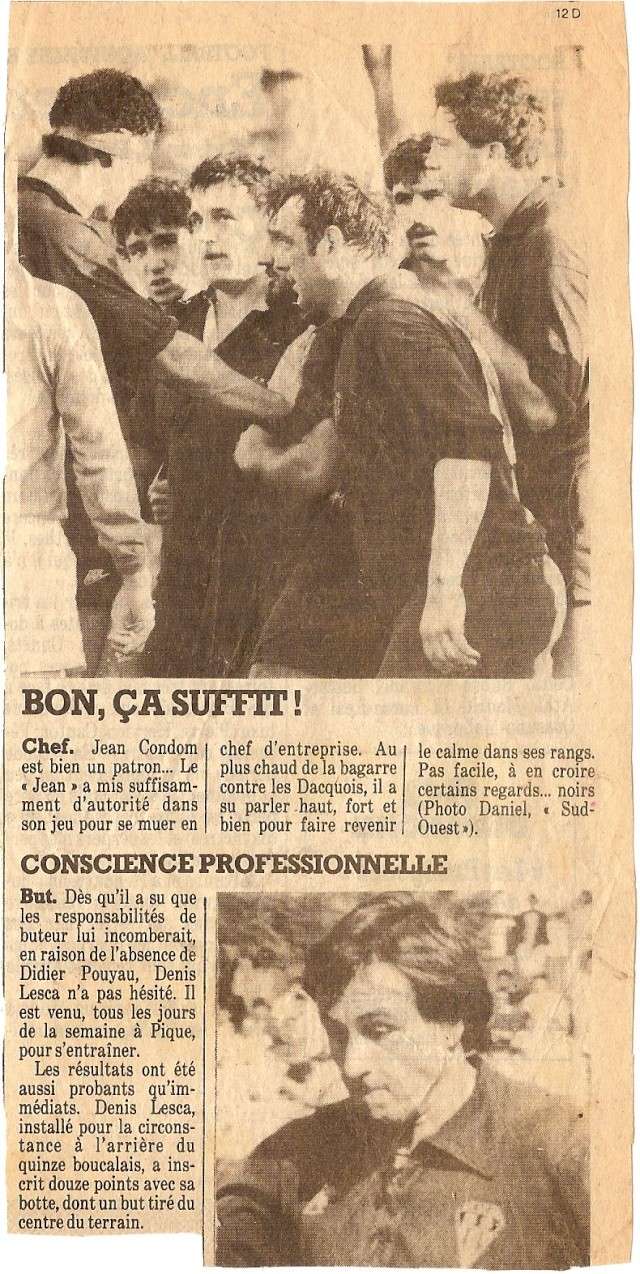 Saison 1984/85 (dernier 16ème de Finale de 1ère Division) Bs_dax15