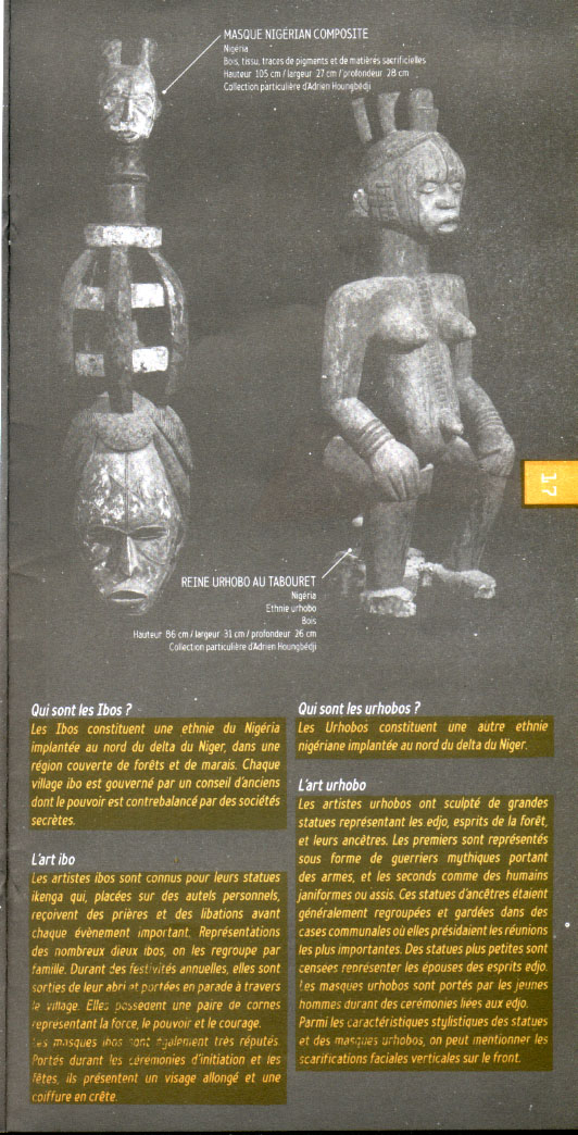 [Expo] Collection NEURS du Bénin (Héritages Africains) Exp410