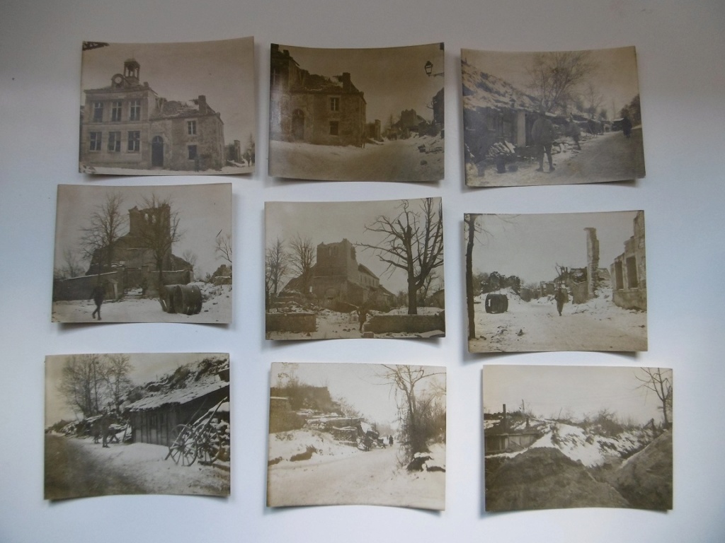 (P) Lot de photos Saint Thierry, Villers Franqueux et secteur Reims. Fr et All V19