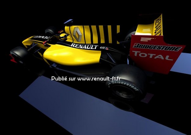 F1 les nouvelles couleurs (officielles) des renault R3010