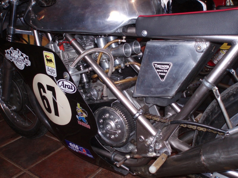 triumph préunit 750 racer 1958 .. Tri410
