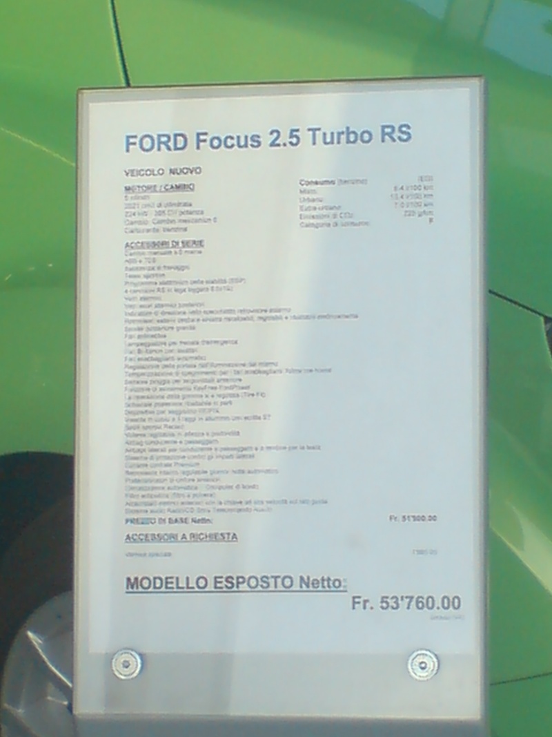 Ford Focus RS (2.5 turbo 300cv ) - Pagina 4 Dsc00621