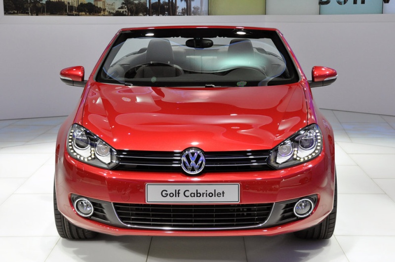 Golf  cabrio...   l'histoire continue avec la Golf 6 Geneve10