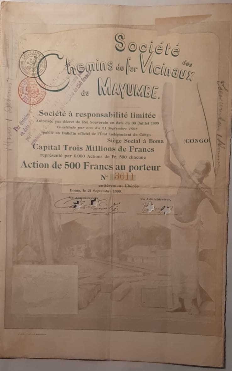 Ferrocarriles Vicinaux de Mayumbe 1898 Whatsa46