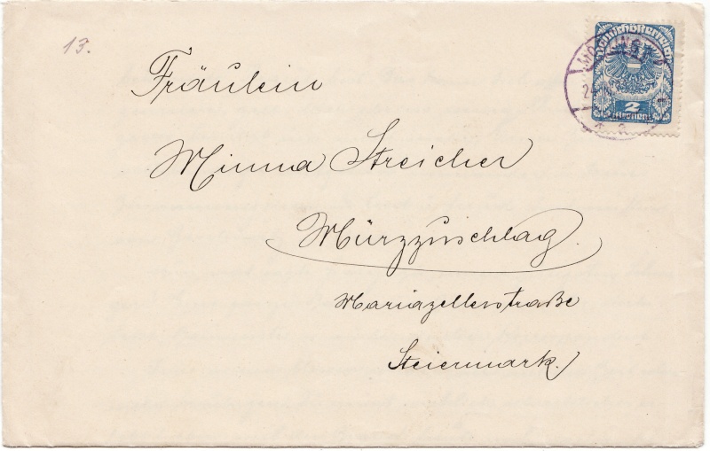 Republik Deutsch-Österreich - Bedarfspost Dez. 1918 - Dez. 1921 Img_0105