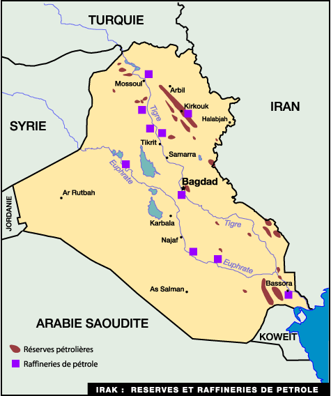 Géostratégie et géopolitique de l'Irak Petrol10