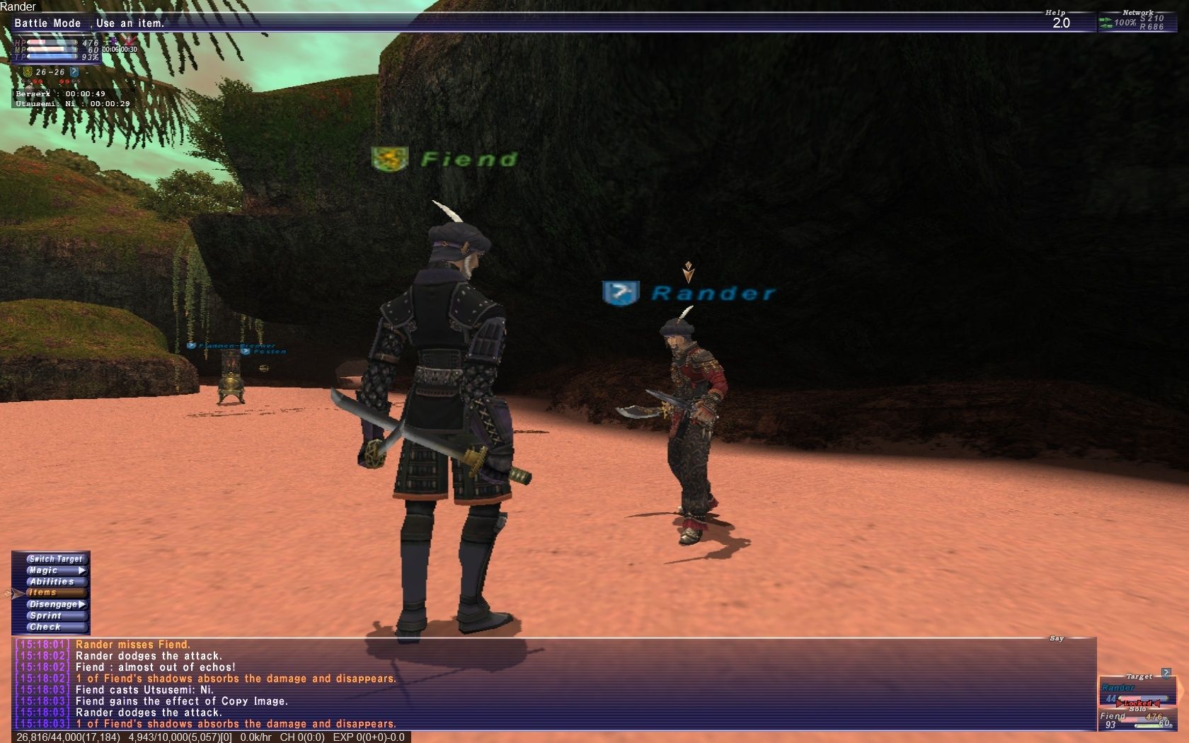 Ohhh the good times! Some boring, some funny, some fucked up.. Ffxi_236