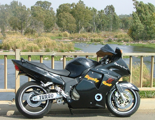 Хонда Дрозд 1100 с кофрами