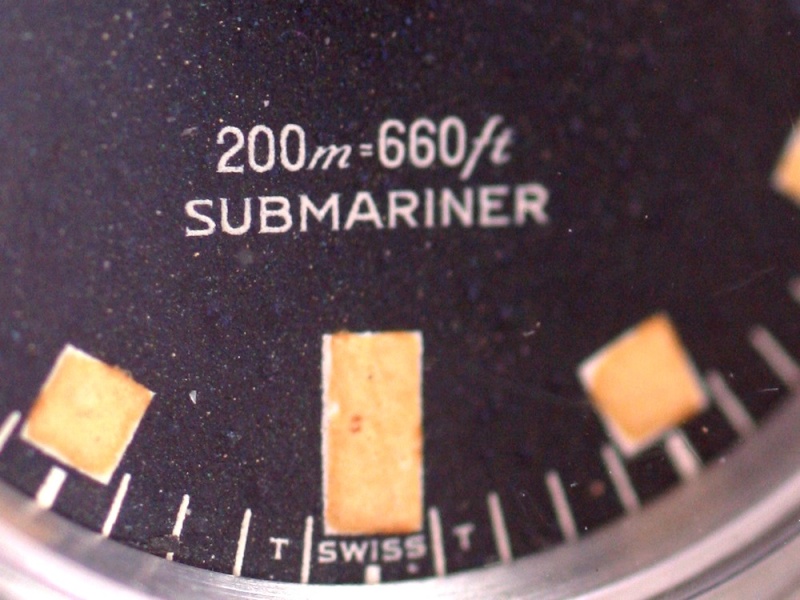 (Vendue) Tudor Submariner	Réf : 7021 Img_7112