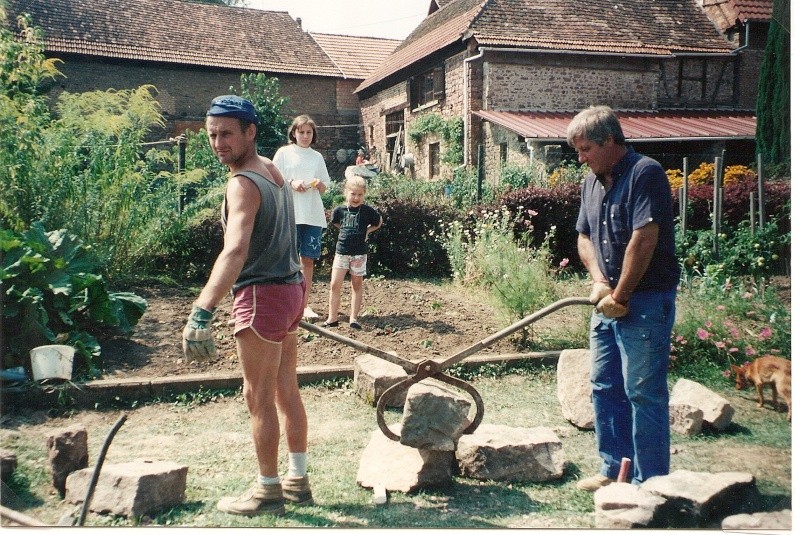 Restauration de la tourelle du mur d'enceinte chez Mr.Kratz 2310