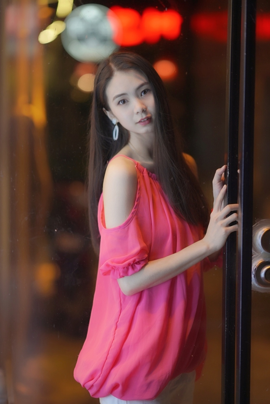Jessie in Pink @ Dapeng Fortress Shenzhen  Beauty23