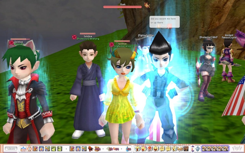 Some of the Solstice Guild members Flyff015