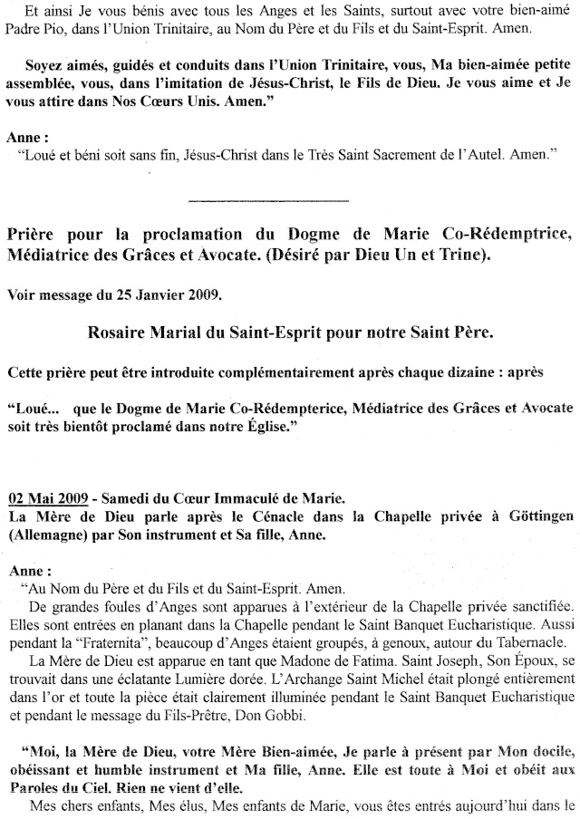 PORTRAIT ET MESSAGES DU CIEL RECUS PAR ANNE D'ALLEMAGNE - Page 7 Dossie90