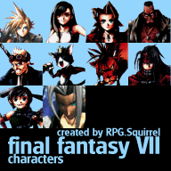 Face set Final fantasy VII  VIII et X Ff710