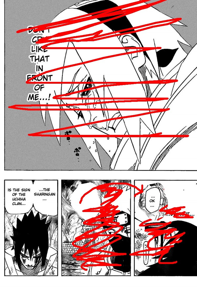 How fucking redundant most parts of a Naruto chapter can be. Naruto11