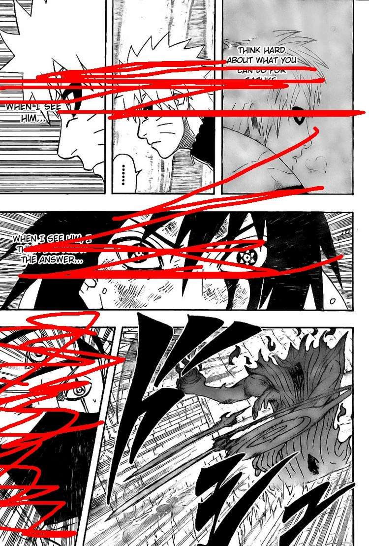 How fucking redundant most parts of a Naruto chapter can be. Naruto14