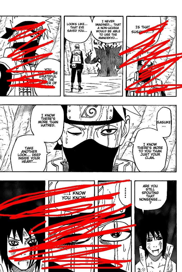 How fucking redundant most parts of a Naruto chapter can be. Naruto17