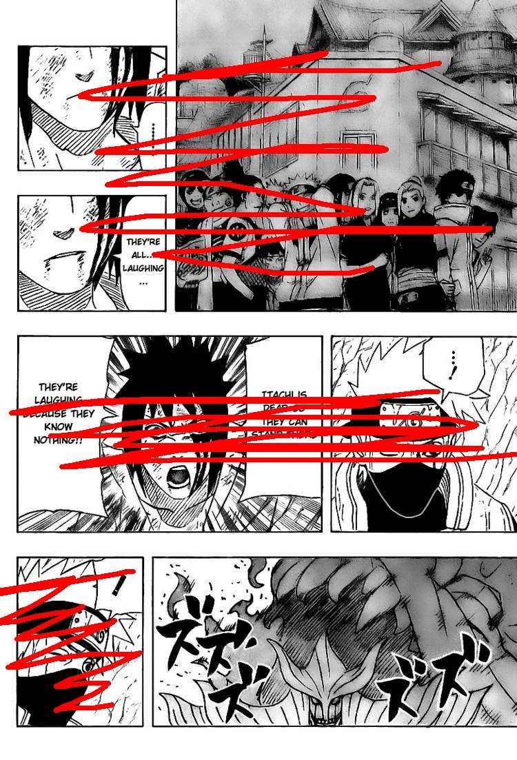 How fucking redundant most parts of a Naruto chapter can be. Naruto18