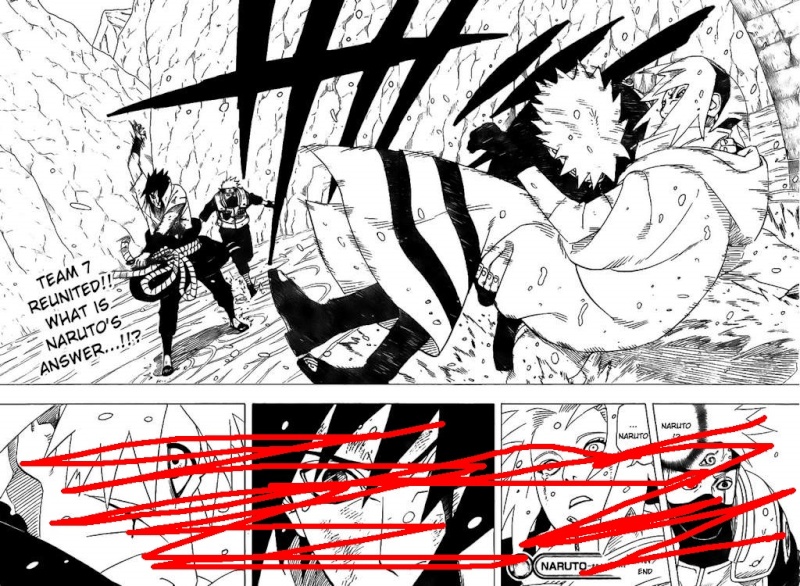 How fucking redundant most parts of a Naruto chapter can be. Naruto25
