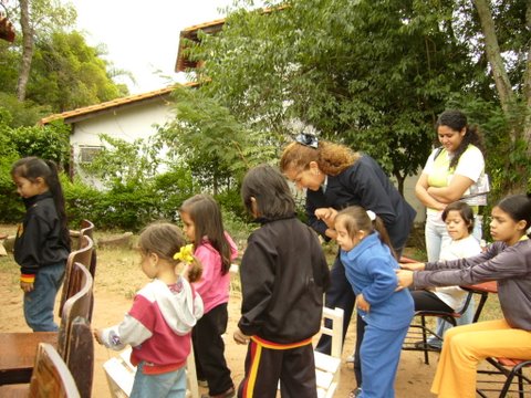 Behindertenschule "Nuestra Senora de la Asuncion" in San Bernardino P1020114