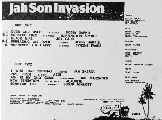 Various Artists - Jah Son Invasion _dsd8721