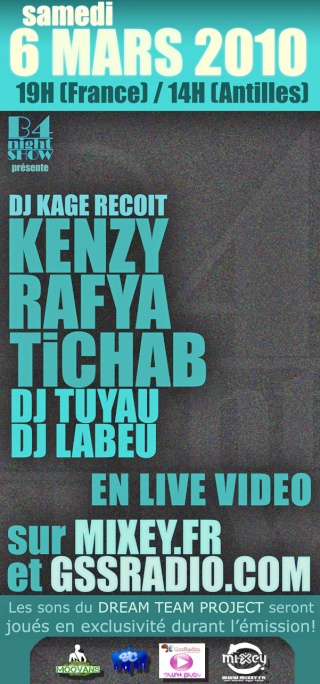 KENZY, RAFYA, TiCHAB, DJ LABEU & DJ TUYAU dans Before Night B4nigh11