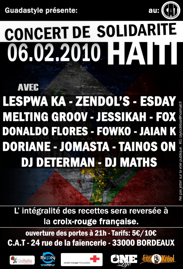 CONCERT SOLIDARITÉ HAITI @ C.A.T Bordeaux - samedi 6 février 2010 Concer11